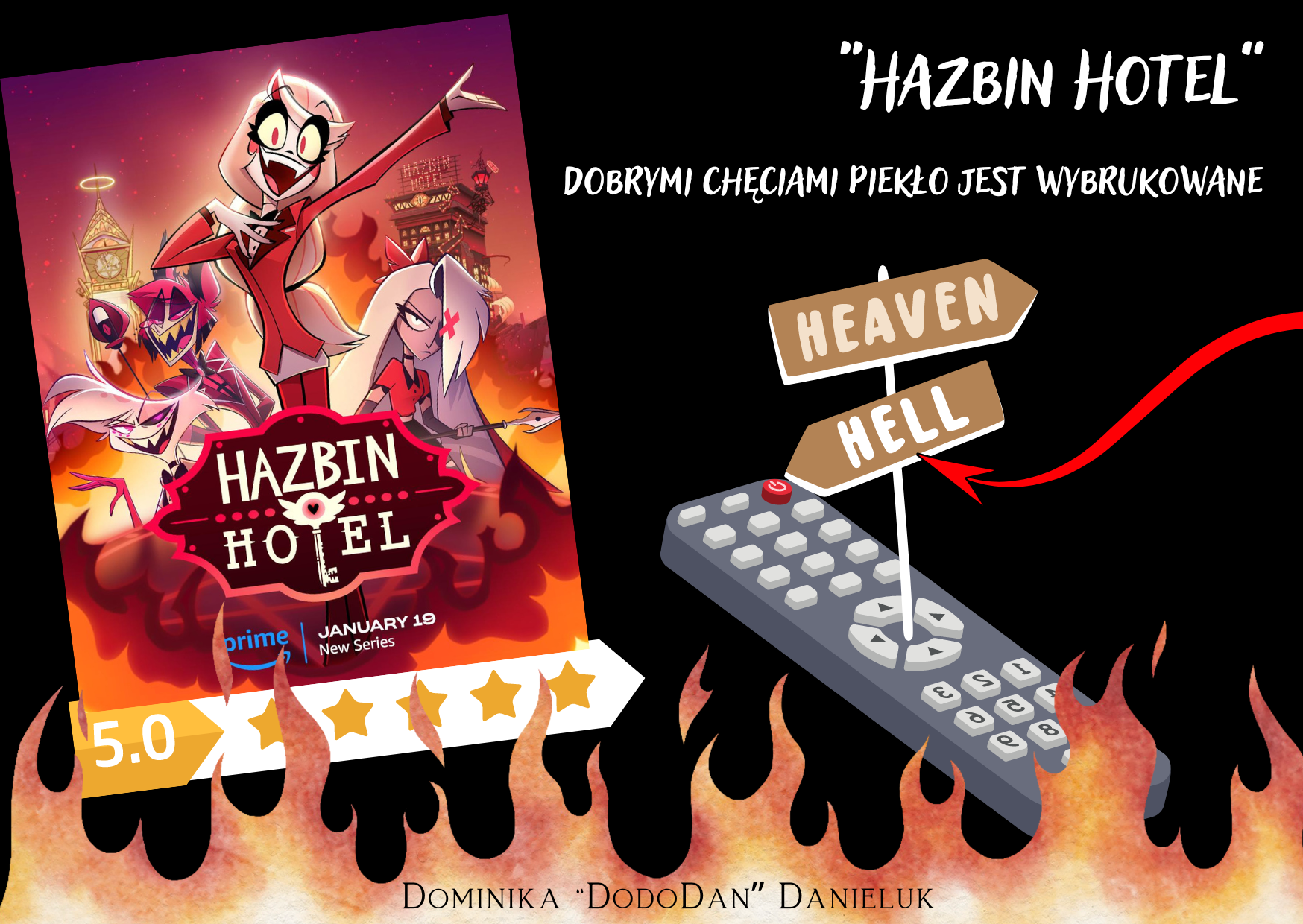 Hazbin Hotel - recenzja serialu - Cień Pisarza